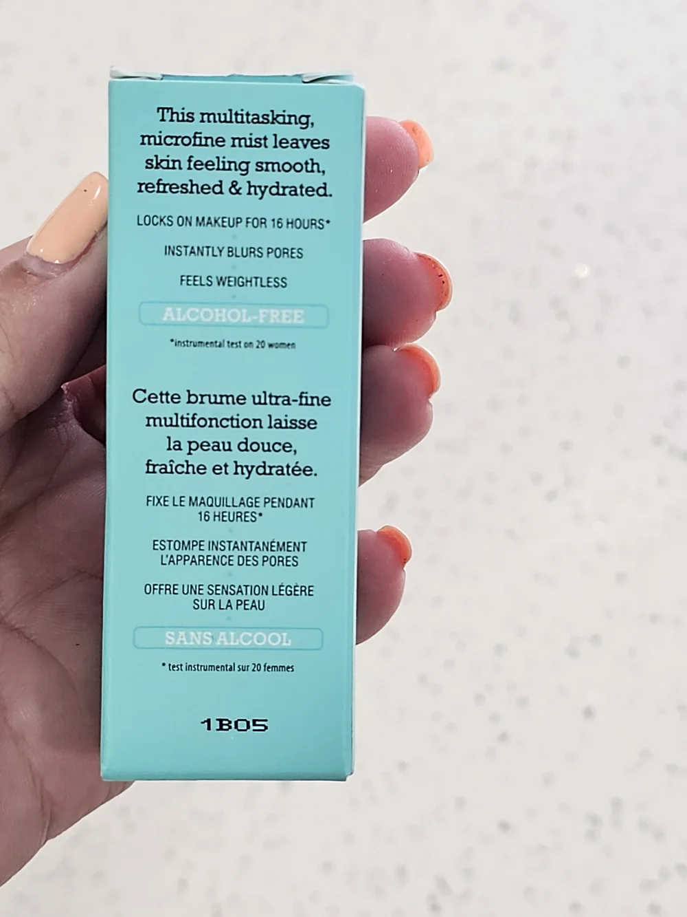 Benefit the POREfessional Super Setter Makeup Setting Spray Turquoise